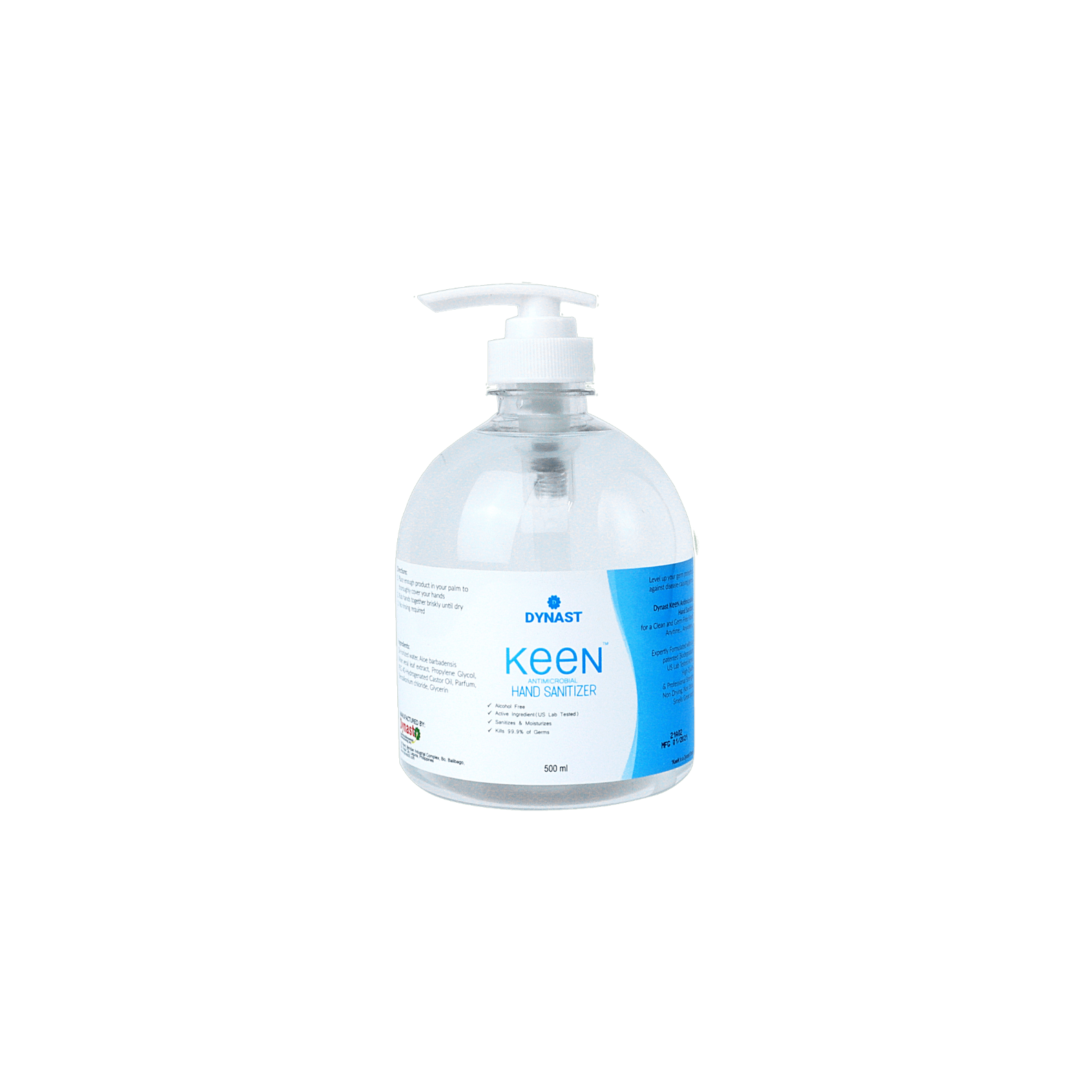 Keen Antimicrobial Hand Sanitizer 500mL